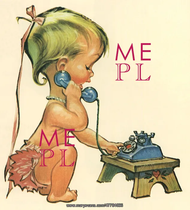 : Tot on Telephone : Tot on Telephone