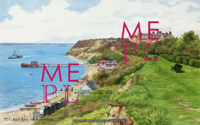 : Totland Bay, Isle of Wight : Totland Bay, Isle of Wight