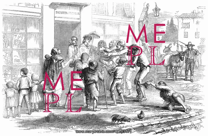 : Tourists Accosted 1859 : Tourists Accosted 1859