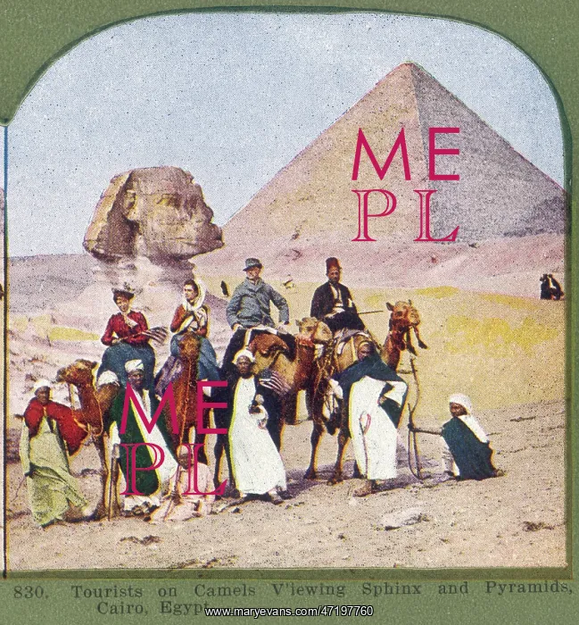 : Tourists at the Pyramids : Tourists at the Pyramids