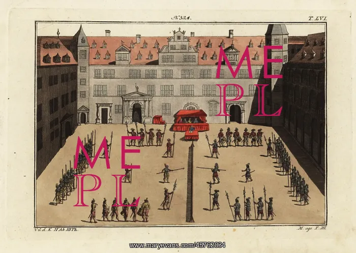  : Tournament on foot held at Kassel in 1596