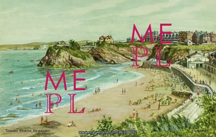 : Towan Beach, Newquay, Cornwall : Towan Beach, Newquay, Cornwall