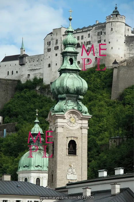 : Tower and cupola of the Collegiate Church of : Tower and cupola of the Collegiate Church of
