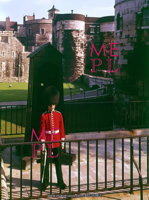 : The Tower Guard at the Tower of London : The Tower Guard at the Tower of London
