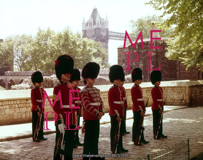 : The Tower Guard at the Tower of London : The Tower Guard at the Tower of London