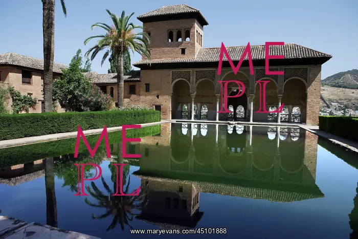 : Tower of the Ladies, Alhambra, Granada, Spain : Tower of the Ladies, Alhambra, Granada, Spain