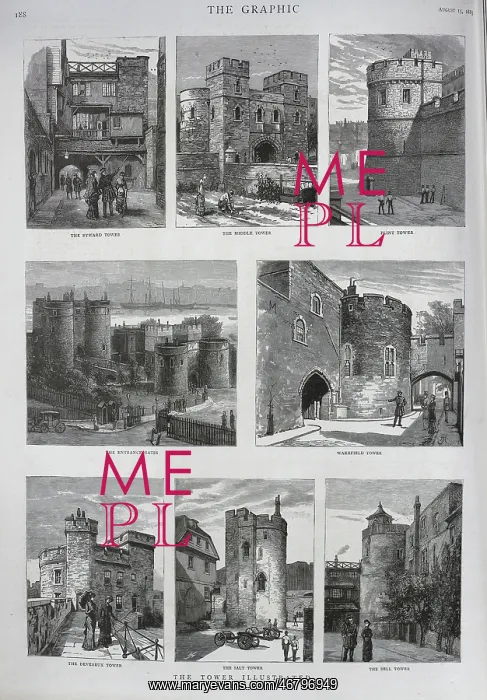 : The Tower of London, Exterior Views : The Tower of London, Exterior Views