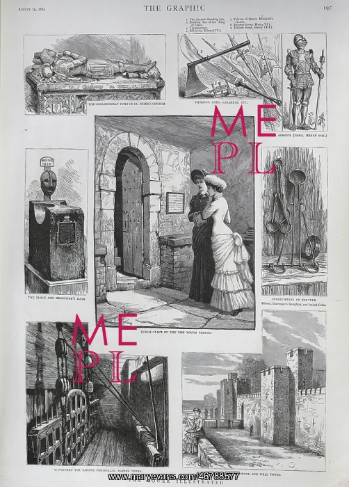 : The Tower of London, Various Views and Items : The Tower of London, Various Views and Items