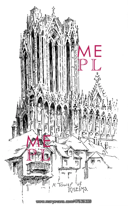  : A Tower of Rheims Cathedral
