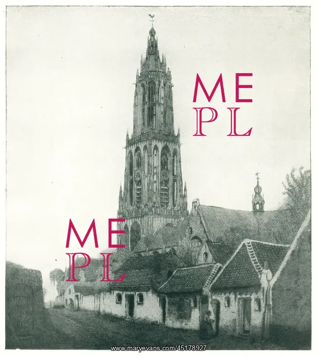 : Tower At Rhenen, Holland : Tower At Rhenen, Holland