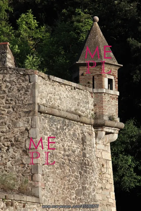 : Tower at south west corner of fortifications : Tower at south west corner of fortifications