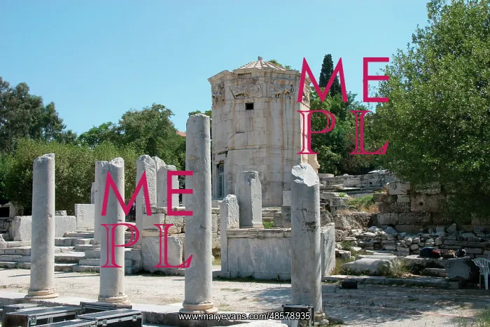 : Tower of the Winds. Athens. Greece : Tower of the Winds. Athens. Greece