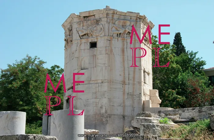 : Tower of the Winds. Athens. Greece : Tower of the Winds. Athens. Greece