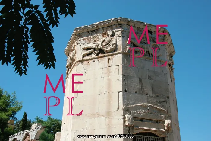 : Tower of the Winds. Athens. Greece : Tower of the Winds. Athens. Greece