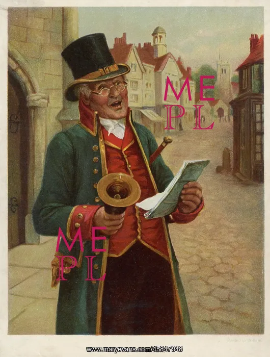  : TOWN CRIER 1890s