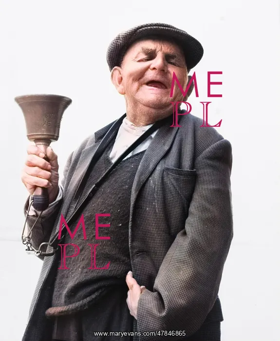 : Town crier, St Mary's, Scilly Isles : Town crier, St Mary's, Scilly Isles