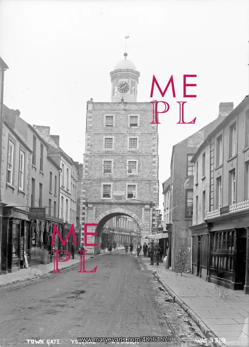 : Town Gate, Youghal, Co. Cork : Town Gate, Youghal, Co. Cork