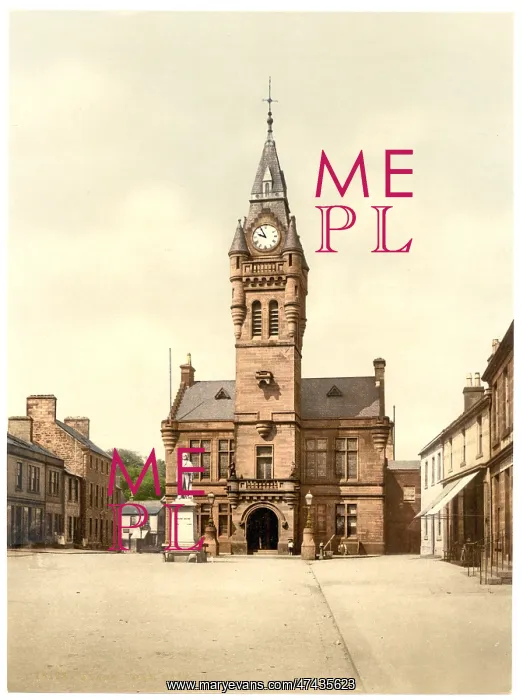 : Town Hall, Annan, Scotland : Town Hall, Annan, Scotland