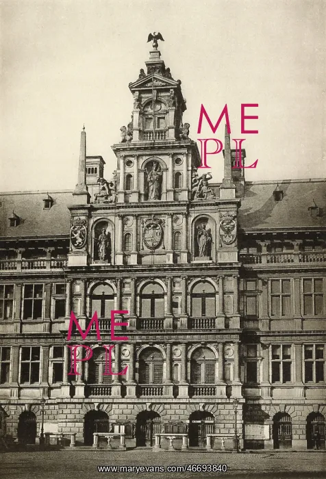 : Town Hall, Anvers (Antwerp), Belgium : Town Hall, Anvers (Antwerp), Belgium