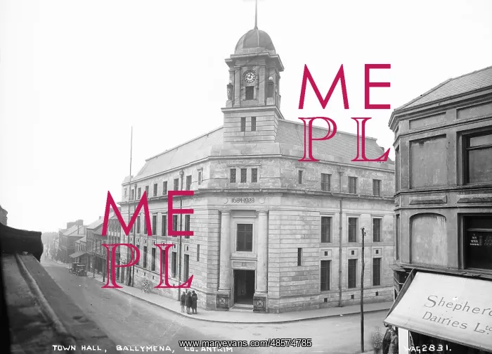 : Town Hall, Ballymena, Co. Antrim : Town Hall, Ballymena, Co. Antrim