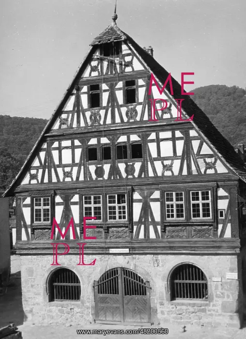 : The town hall of Doerrenbach : The town hall of Doerrenbach