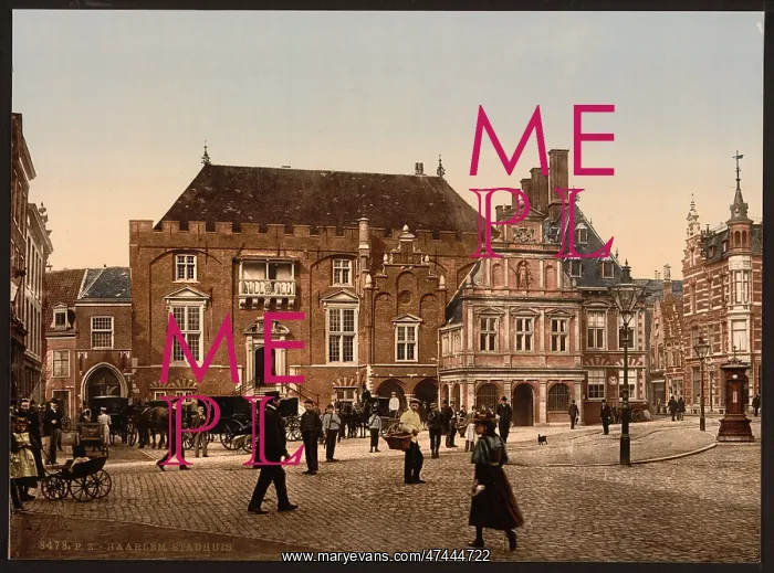 : Town hall, Haarlem, Holland : Town hall, Haarlem, Holland