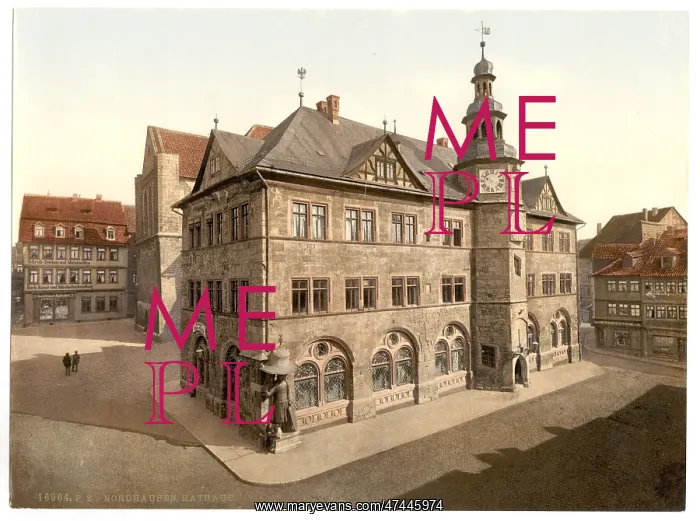 : Town hall, Nordhausen, Thuringia, Germany : Town hall, Nordhausen, Thuringia, Germany