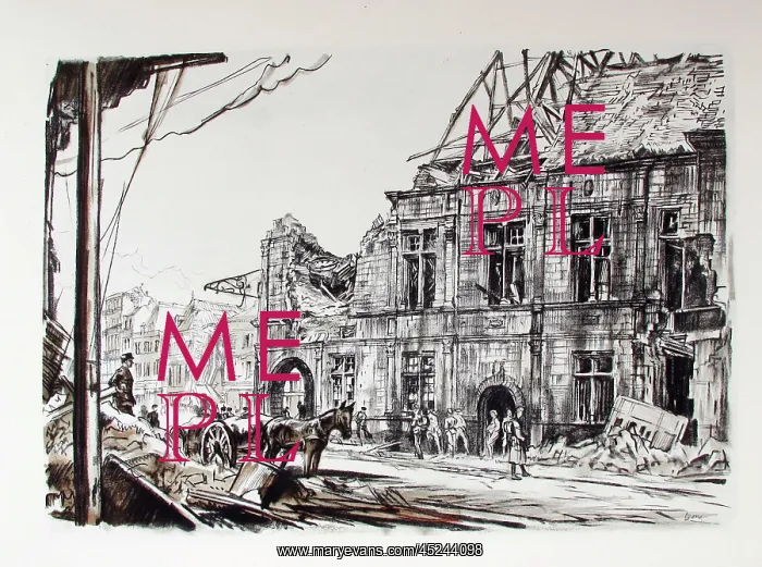 : The Town Hall of peronne : The Town Hall of peronne