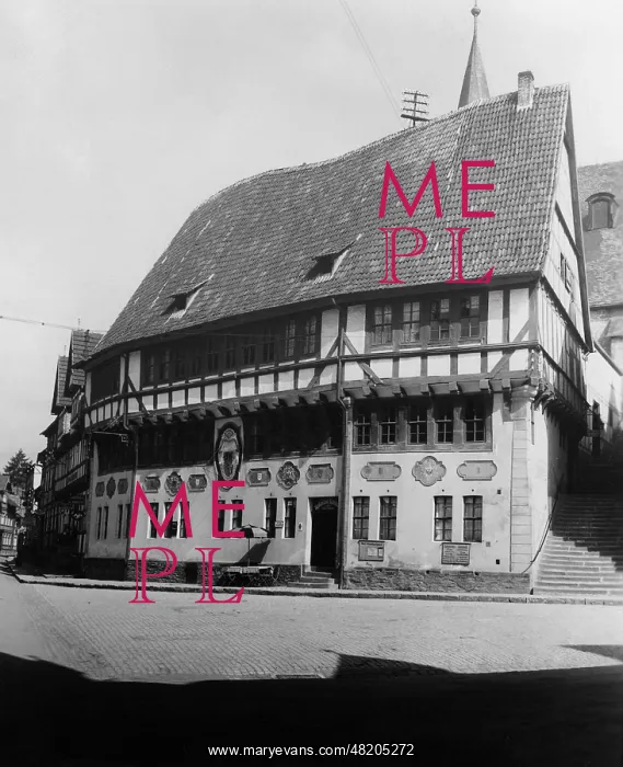 : The Town Hall of Stolberg, 1939 : The Town Hall of Stolberg, 1939