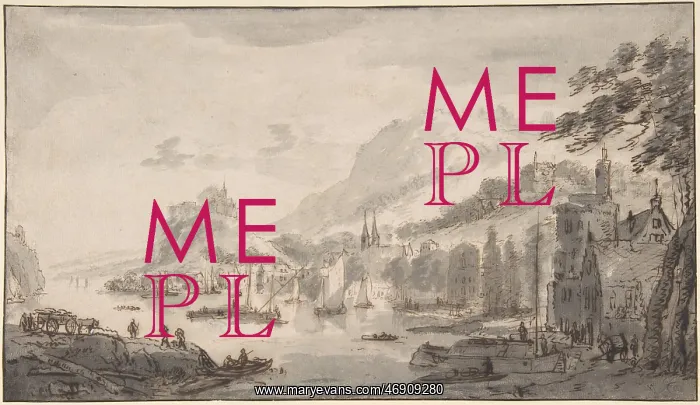 : Town by a Large Body of Water, mid-17th?mid-18th : Town by a Large Body of Water, mid-17th?mid-18th