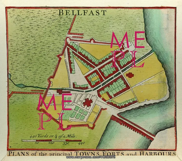  : Town Plan - Belfast, Ireland