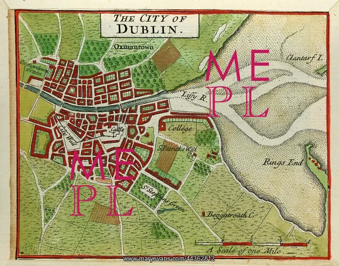  : Town Plan - Dublin, Ireland