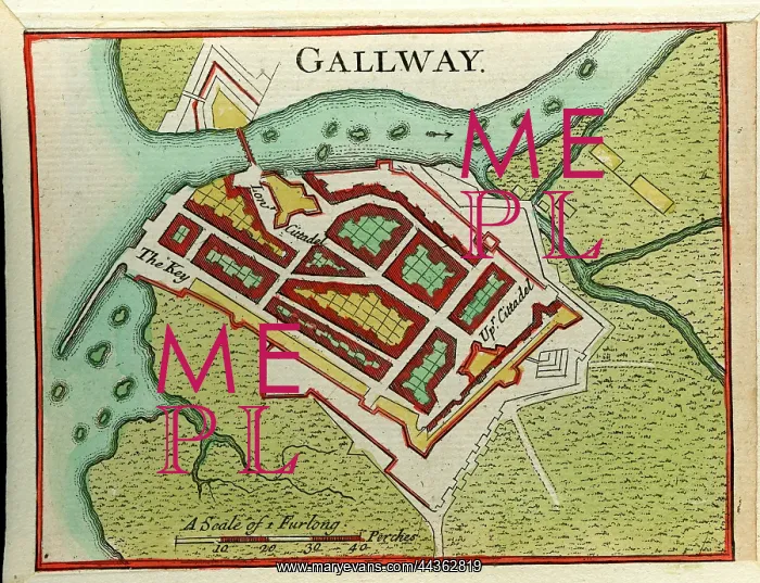  : Town Plan - Galway, Ireland