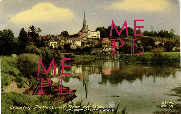 : The Town & River, Ross-on-Wye, Herefordshire : The Town & River, Ross-on-Wye, Herefordshire