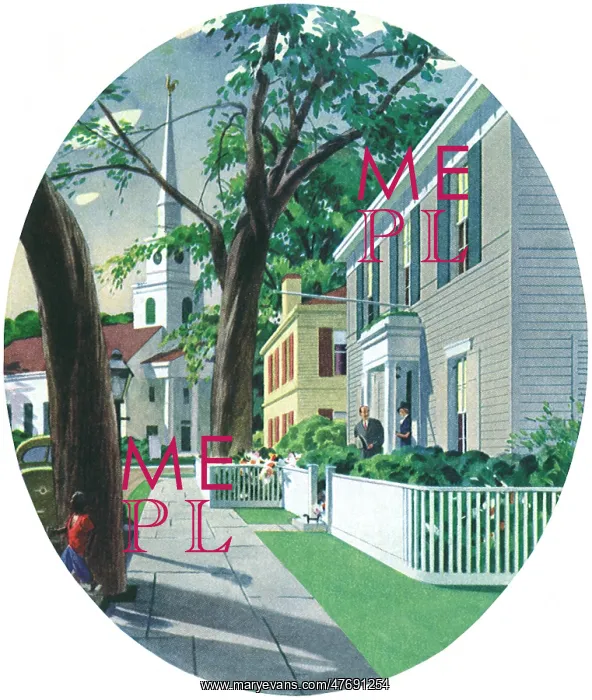  : Town Sidewalk