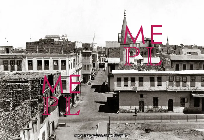  : Town of Suez, Egypt, circa 1890