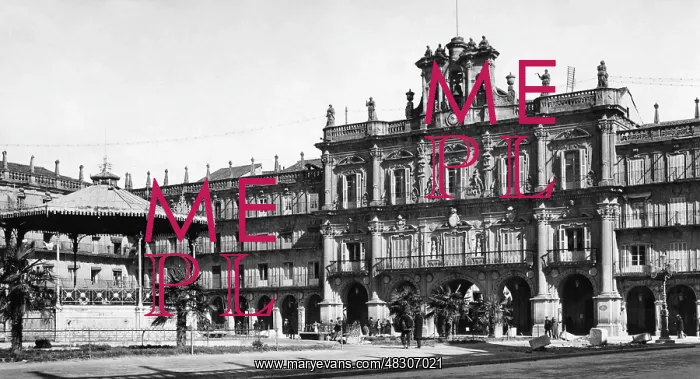 : Townhall in Salamanca : Townhall in Salamanca