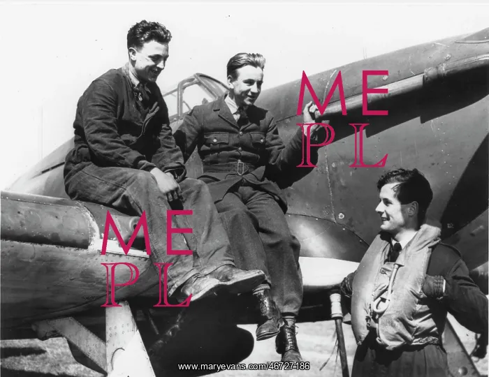  : Townsend, Peter, Squadron Ldr, RAF and Hawker Hurricane