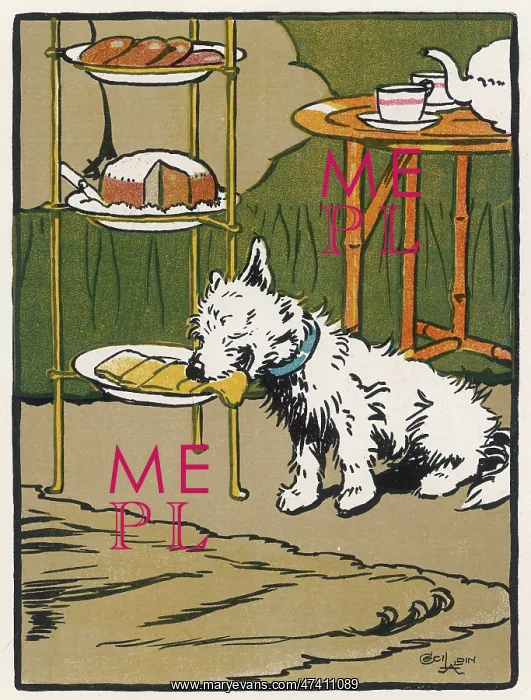 : Towser the dog eats cake : Towser the dog eats cake
