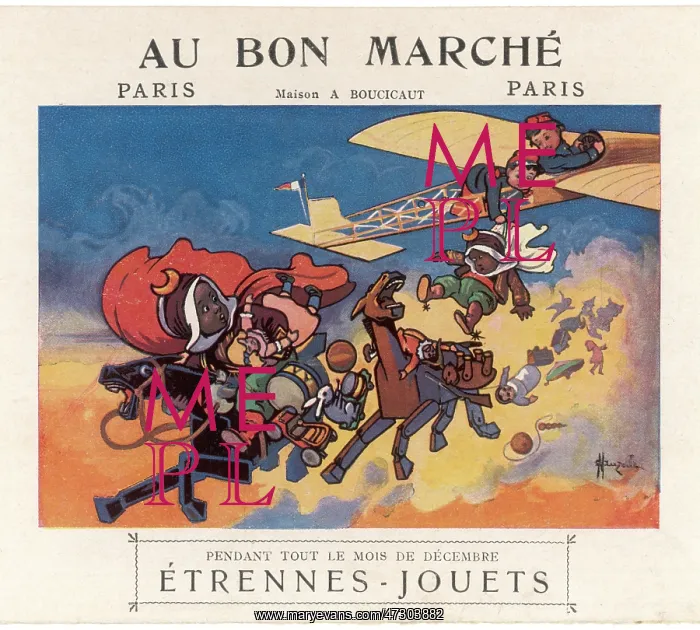 : TOY AD FOR BON MARCHE : TOY AD FOR BON MARCHE