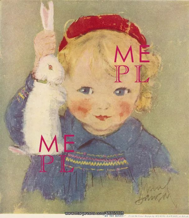: My Toy Bunny by Muriel Dawson : My Toy Bunny by Muriel Dawson