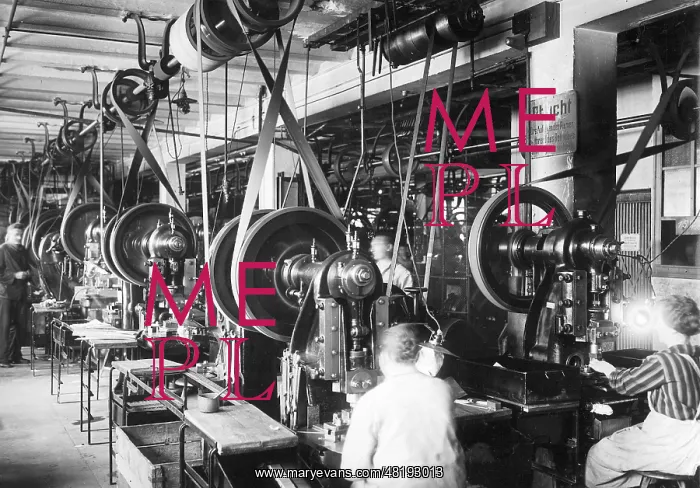 : Toy factory in Nuremberg, 1928 : Toy factory in Nuremberg, 1928
