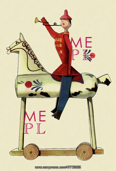 : Toy Horse and Soldier : Toy Horse and Soldier
