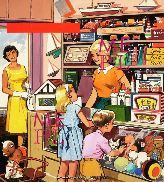 : Toy shop assistant : Toy shop assistant