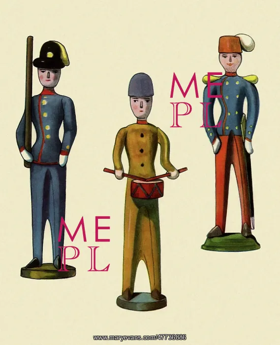 : Three Toy Soldiers : Three Toy Soldiers