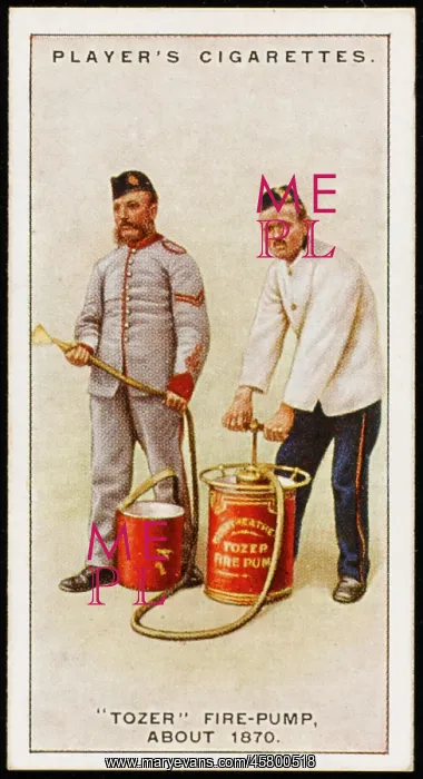 : TOZER FIRE PUMP / C.1870 : TOZER FIRE PUMP / C.1870