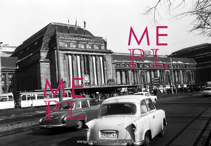  : Trabant P50 at the main station in Leipzig