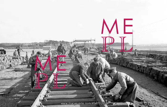 : Track construction - Czechoslovak State Railroad : Track construction - Czechoslovak State Railroad