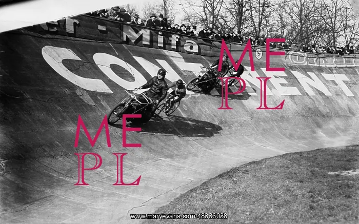 : Track cycling in Treptow, 1926 : Track cycling in Treptow, 1926