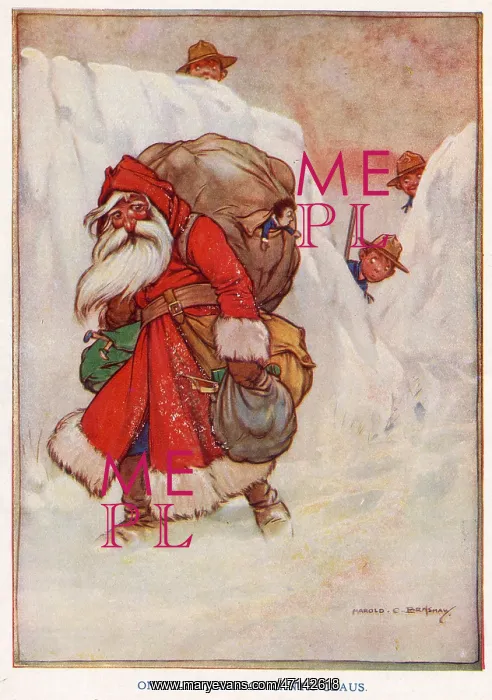 : On the Track of Santa Claus by Harold Earnshaw : On the Track of Santa Claus by Harold Earnshaw
